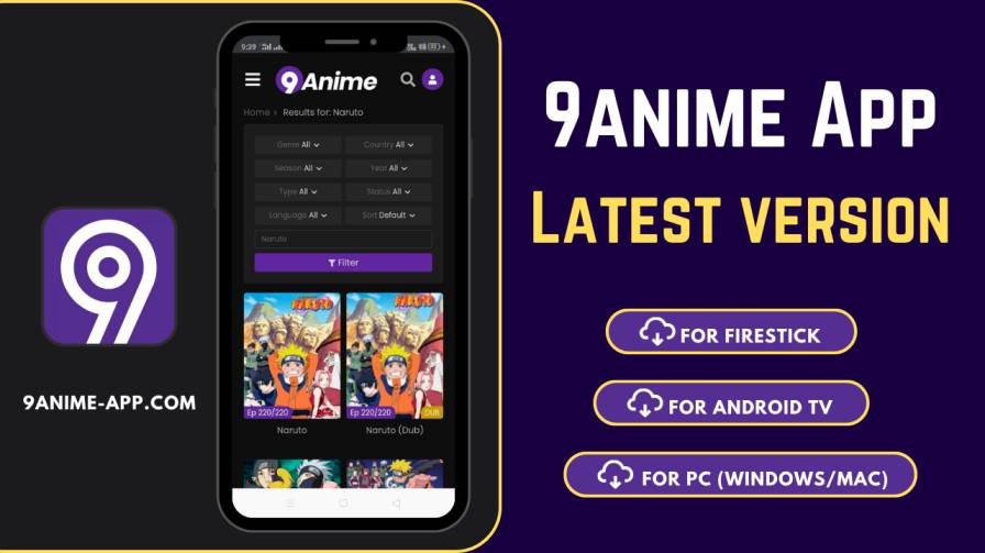 Download 9anime App For Firestick Android TV PC